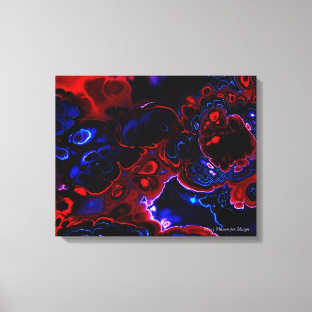 Fractal Art 2-3 Wrapped Canvas (Front)