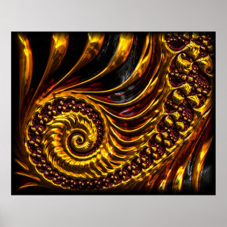 Fractal Art 33 Poster