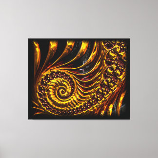 Fractal Art 33 Wrapped Canvas