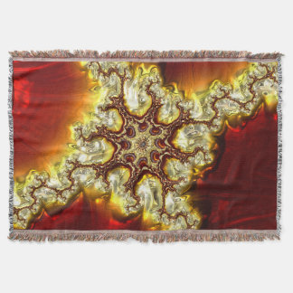 Fractal Art 34 Throw Blanket