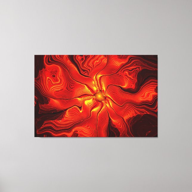 Fractal Art 36 Canvas Print (Front)