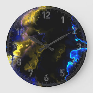 Fractal Art 3.1-3.8 Wall Clocks Options