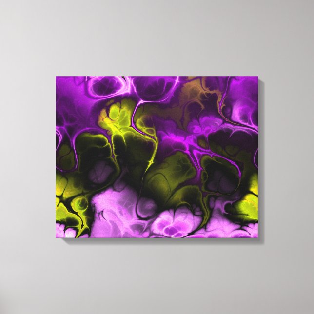 Fractal Art 3-4 Wrapped Canvas (Front)