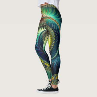 Fractal Art 41-42 Image Options Leggings