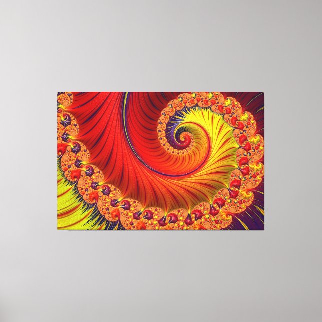 Fractal Art 41 Canvas Print (Front)