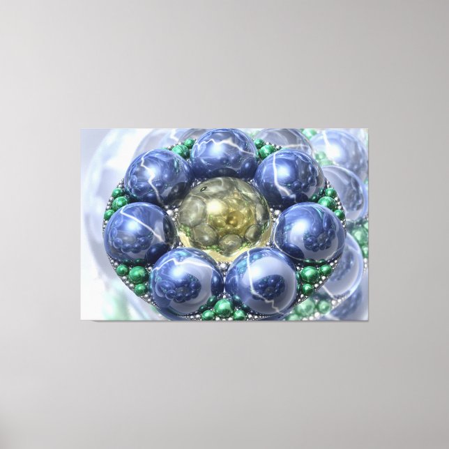 Fractal Art 44 Canvas Print (Front)