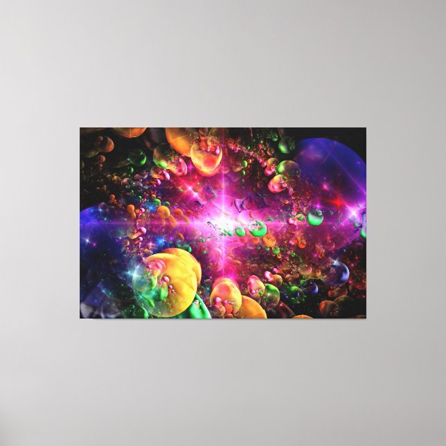 Fractal Art 45 Canvas Print (Front)