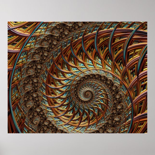 Fractal Art 46 Poster (Front)