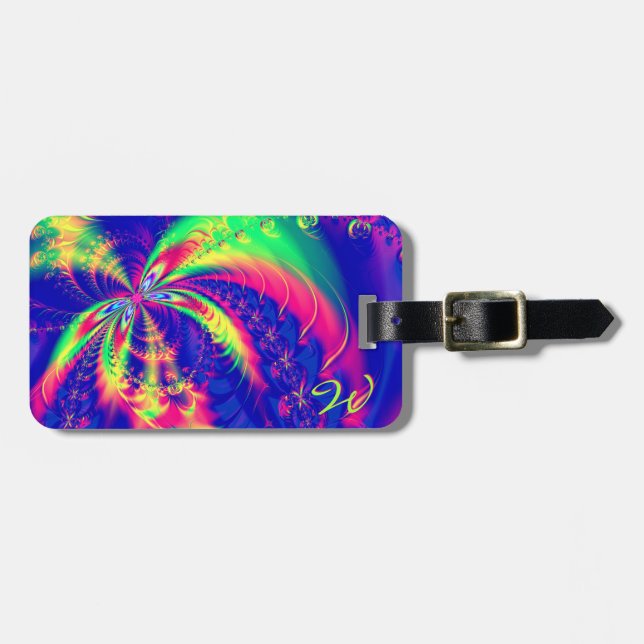 Fractal Art 52 Luggage Tag (Front Horizontal)