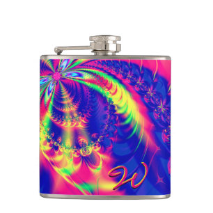 Fractal Art 52 Wrapped Flask
