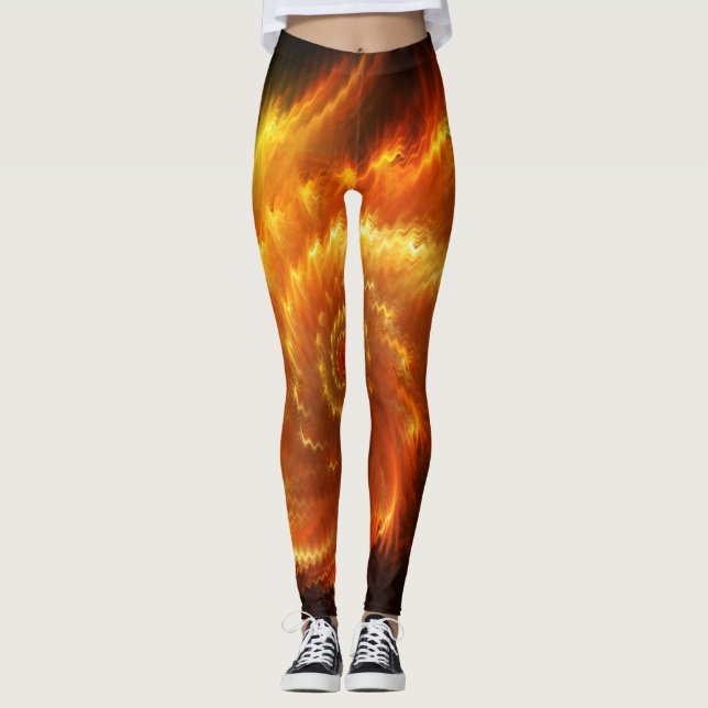 Fractal Art 5 Leggings (Front)