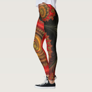 Fractal Art 67 Leggings