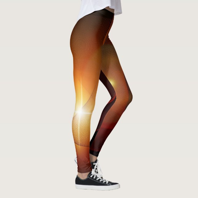 Fractal Art 7 Leggings (Right)
