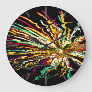 Fractal Art A,B,C & D Wall Clocks