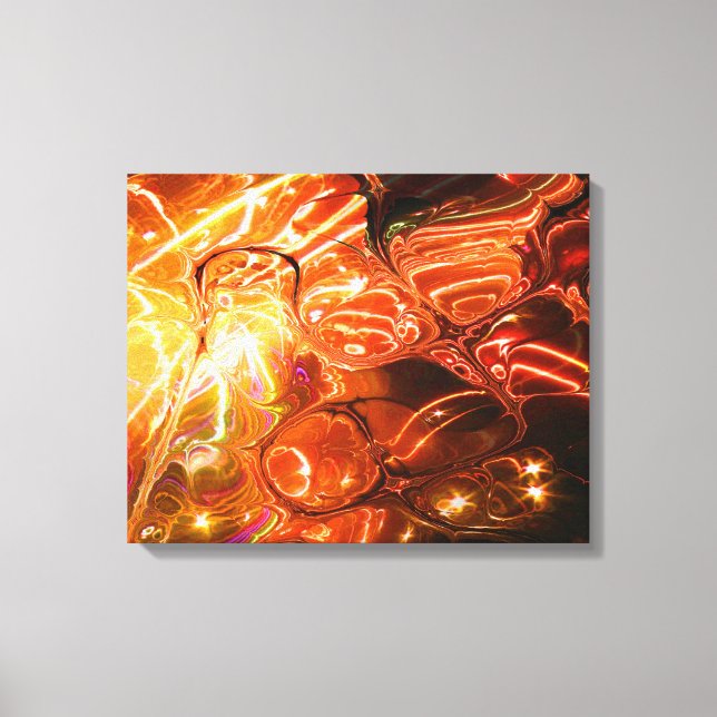 Fractal Art C Wrapped Canvas (Front)