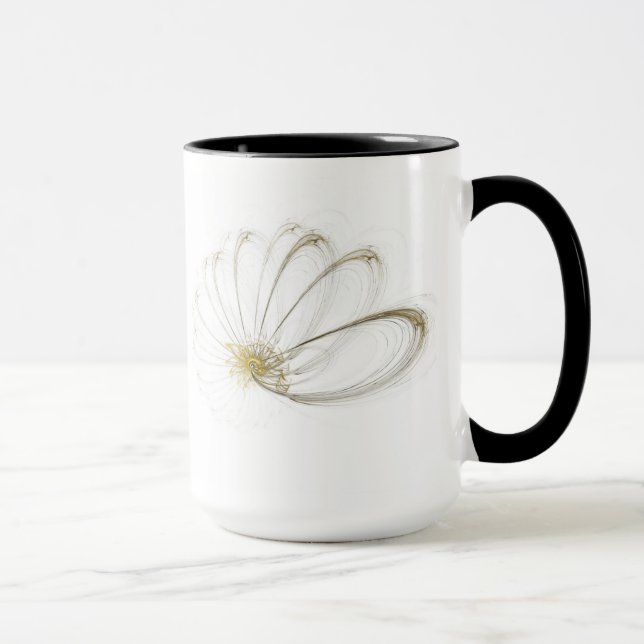fractal art coffee cup (Right)