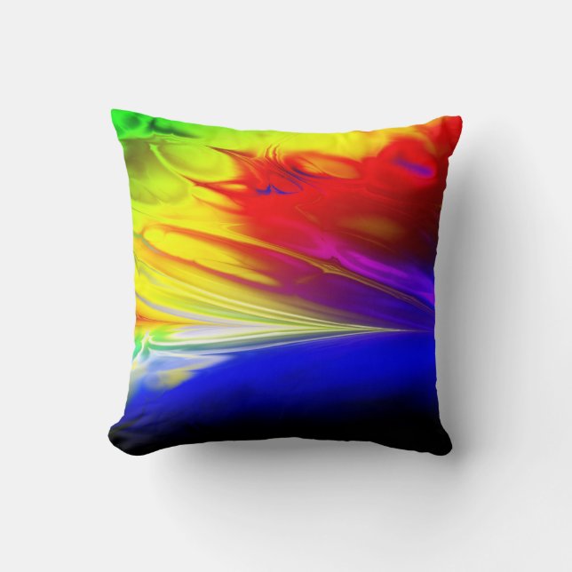 Fractal Art D Pillow (Front)
