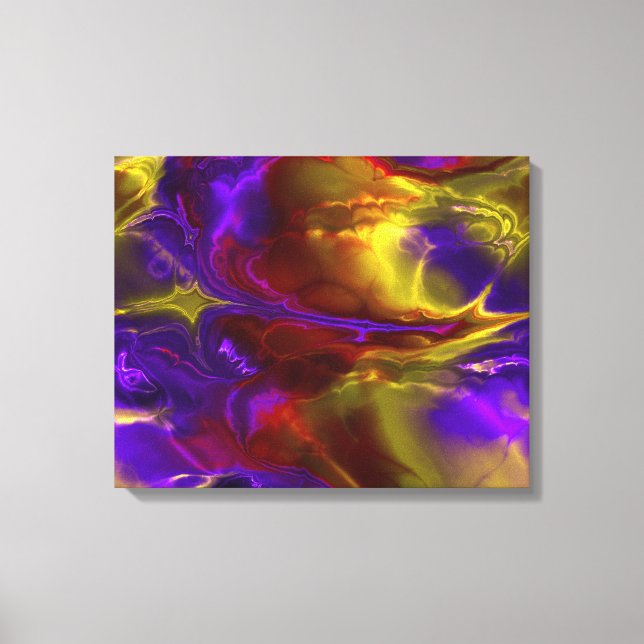 Fractal Art E Wrapped Canvas (Front)