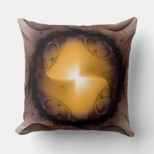 Fractal art flashing composition cushion