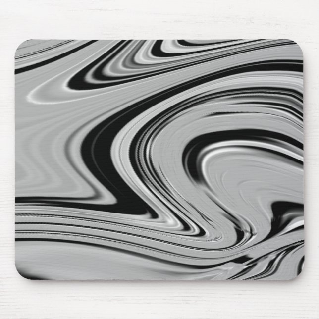Fractal Art Geometric Mousepad (Front)