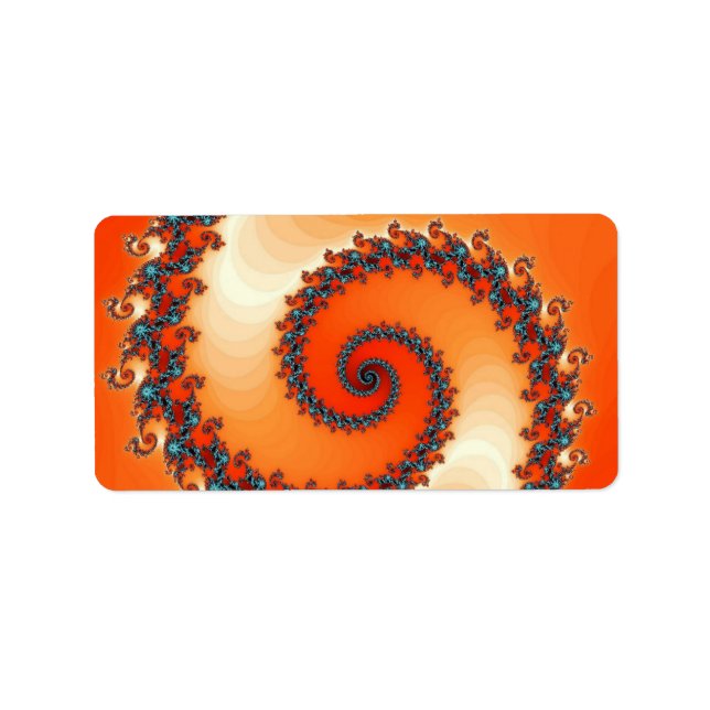 Fractal Art Label (Front)
