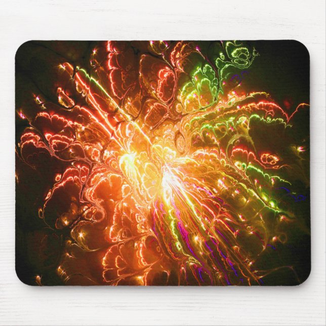 Fractal Art Mouse Pad (Front)