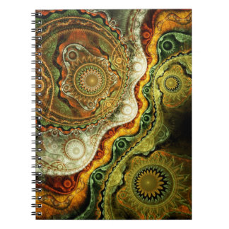 Fractal Art Notebook: Autumn Notebook