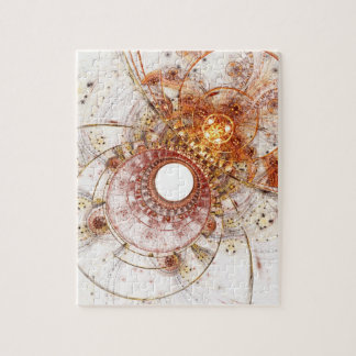 Fractal Art Puzzle: Fiery Temperament Jigsaw Puzzle