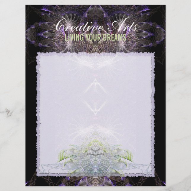 Fractal Artistry #002 Letterhead (Front)
