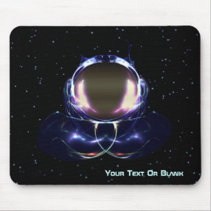 Fractal Astronaut Mouse Pad
