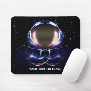 Fractal Astronaut Mouse Pad