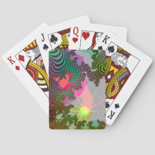 Fractal Back Playing Cards