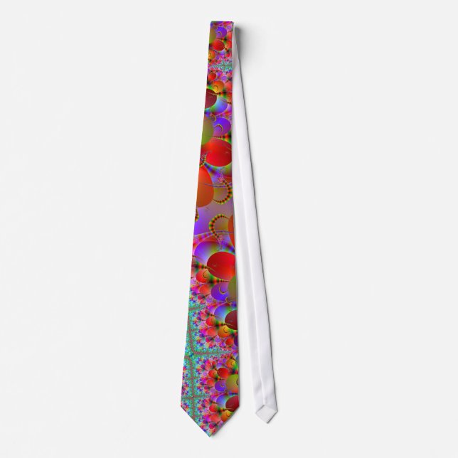 Fractal Balloons Necktie (Front)
