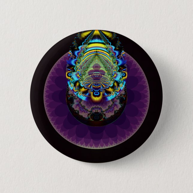 Fractal Birth Button (Front)