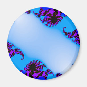 Fractal blue magnet