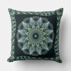Fractal brilliant star pattern cushion