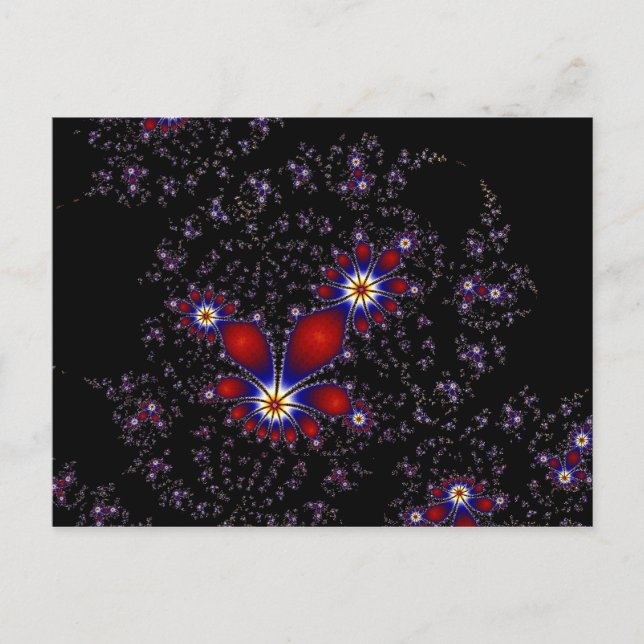 Fractal Burst Postcard (Front)