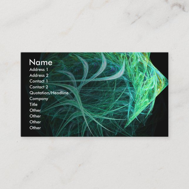 Fractal Business Cards _12 (Front)