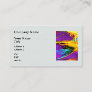 Fractal - Butterfly Wing Closeup Business Card