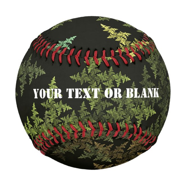Fractal Camouflage Baseball (Front)