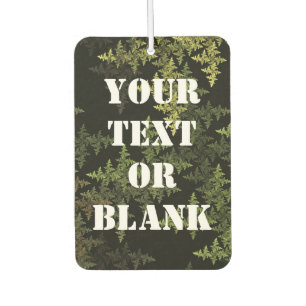 Fractal Camouflage Car Air Freshener