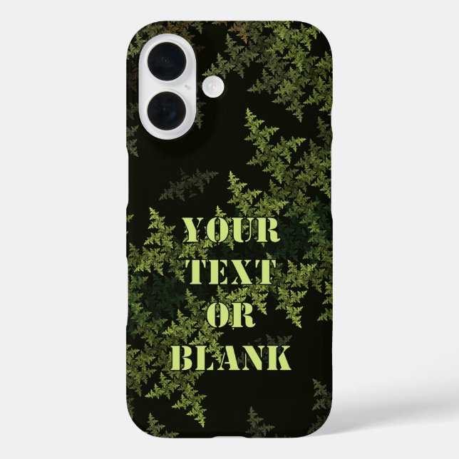Fractal Camouflage Case-Mate iPhone Case (Back)