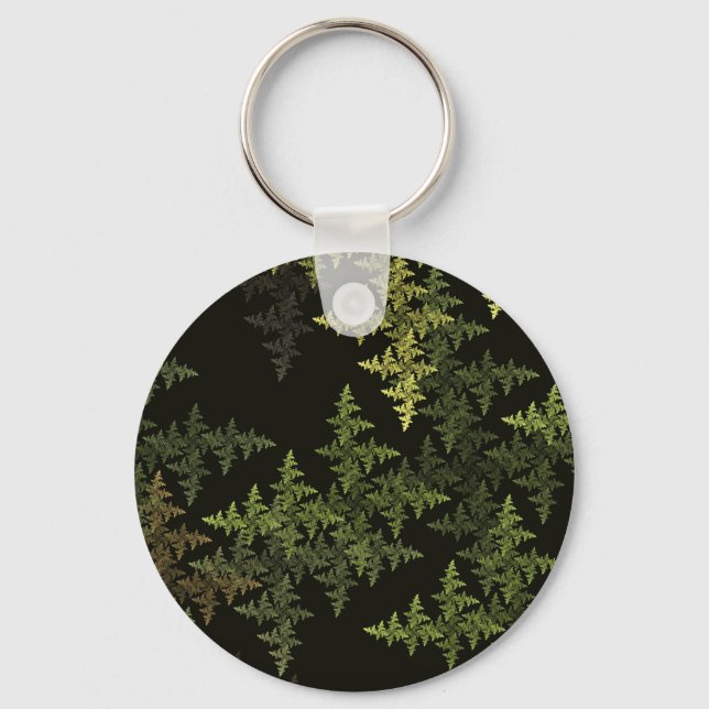 Fractal Camouflage Key Ring (Front)