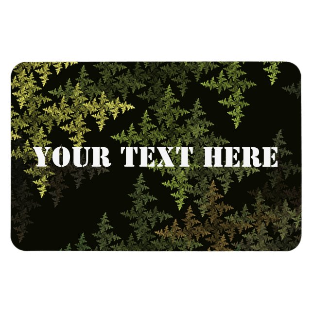 Fractal Camouflage Magnet (Horizontal)