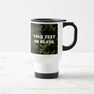 Fractal Camouflage Travel Mug