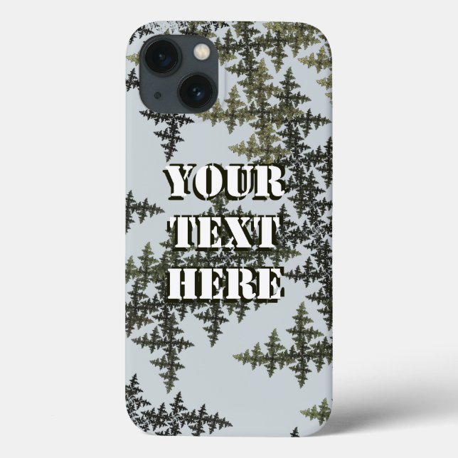 Fractal Camouflage - Winter Case-Mate iPhone Case (Back)