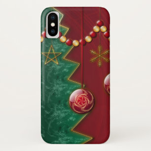 Fractal Celebration Christmas iPhone Case-Mate Case