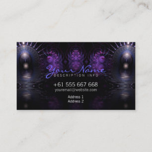 Fractal Chambers with Logo Business Card