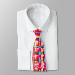 Fractal Check 02 Tie