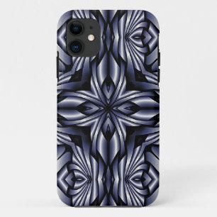 Fractal Composing - Kaleidoscope metal Case-Mate iPhone Case